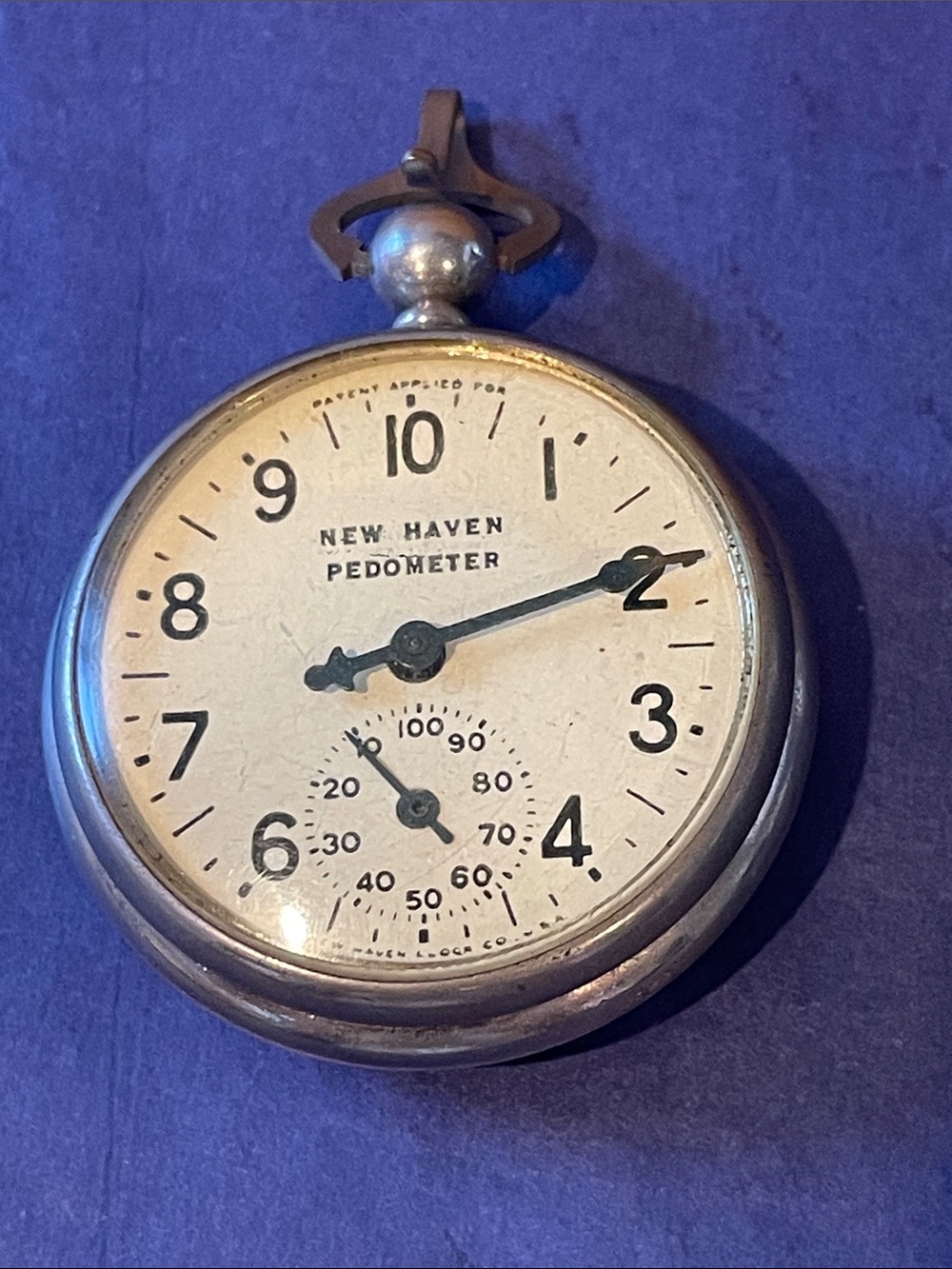 New Haven pocket pedometer Vintage